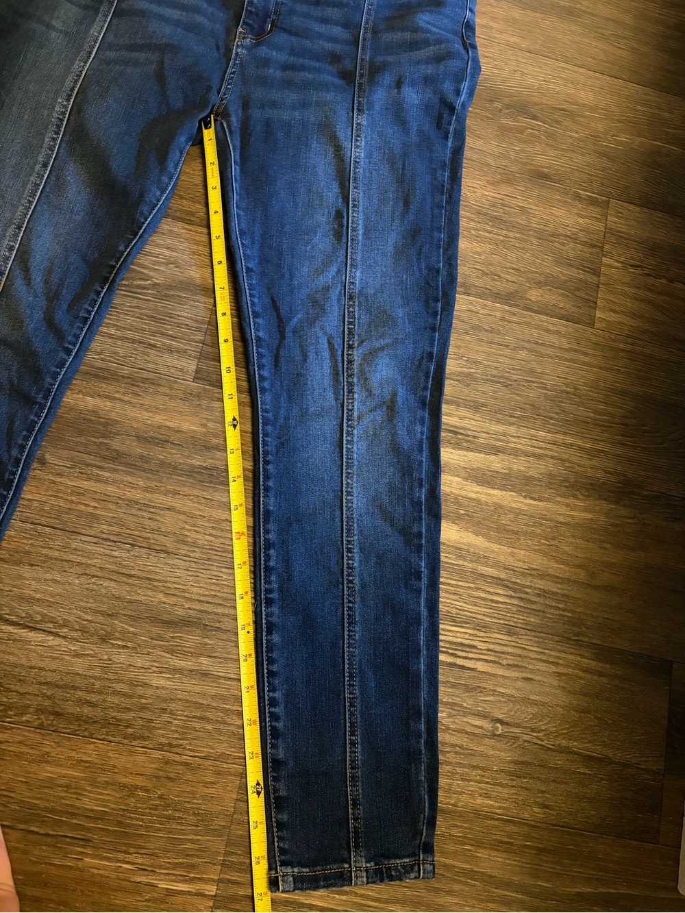 NWOT Judy Blue Women’s High Waist Mid-Seam Skinny Jeans Size 15 - Picture 3 of 7